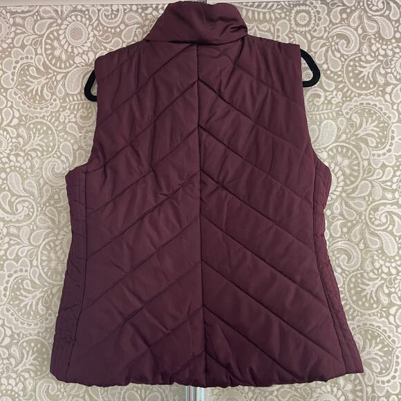 Purple Puffer Vest Large - Picture 2 of 4